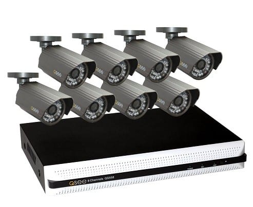 q see 4 channel security system