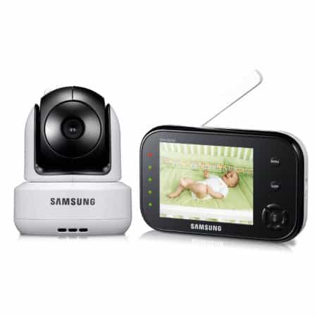 Samsung BrightView Wireless Pan Tilt zoom-Baby Video Monitoring System 2 pack 