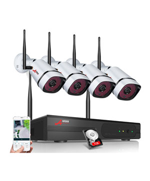 ANRAN Full HD 4CH 1080P Wireless Video Security System Review
