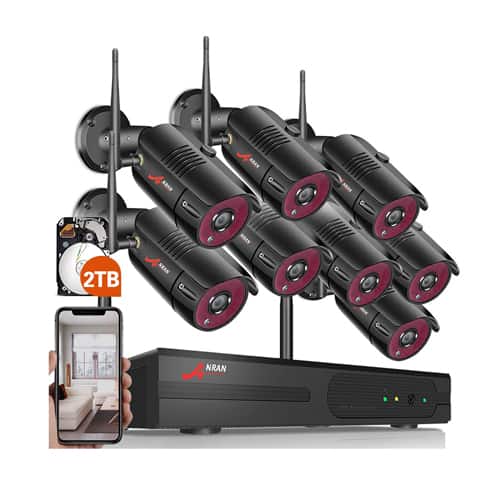 ANRAN 8CH 1080p Wireless Security Camera system Review