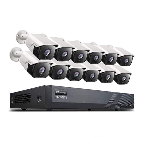 ONWOTE 16 Channel 5MP Security Camera System Review