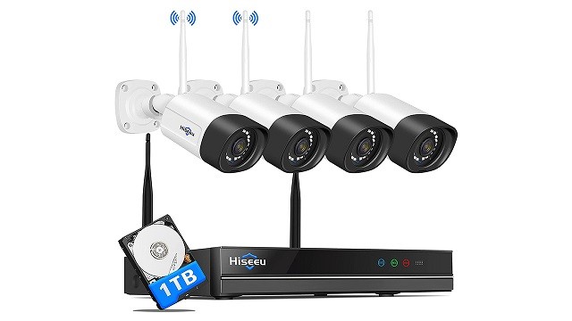 Hiseeu 2K WiFi Security Camera System Review