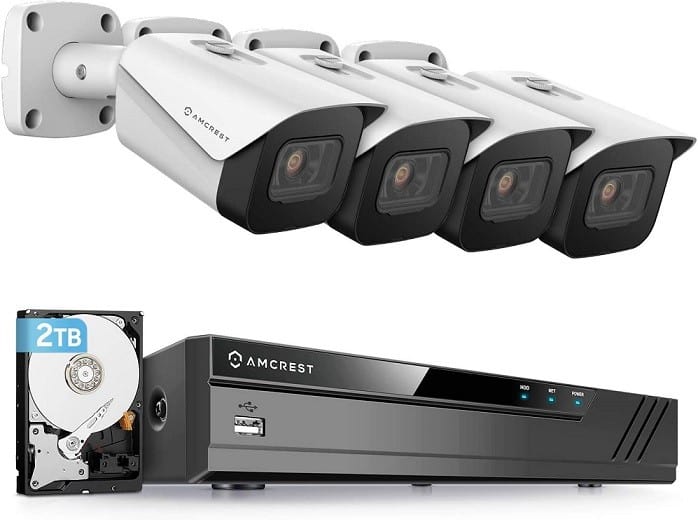 Amcrest 4K Security Camera System Review – NV4108E-IP8M-2496EW4-2TB