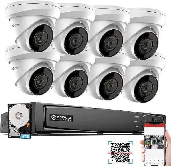 Anpviz 4K POE IP Security Camera System Review