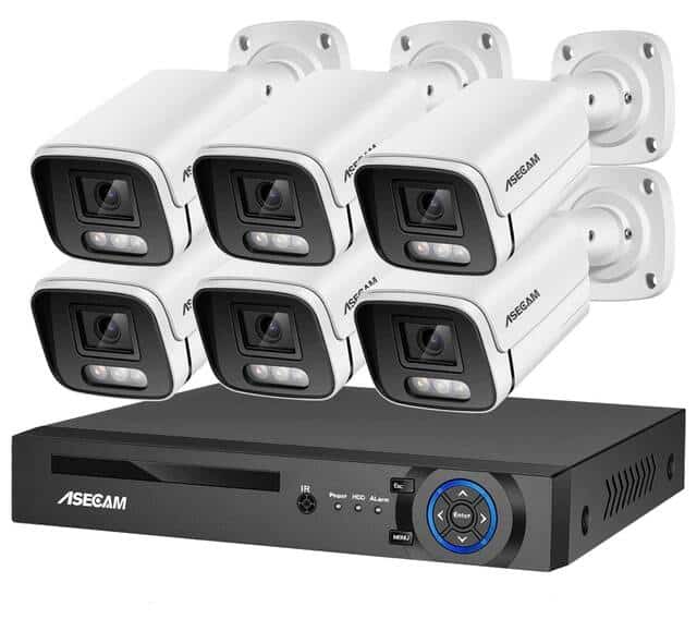 Asecam 4K 8MP PoE Security Camera System Review