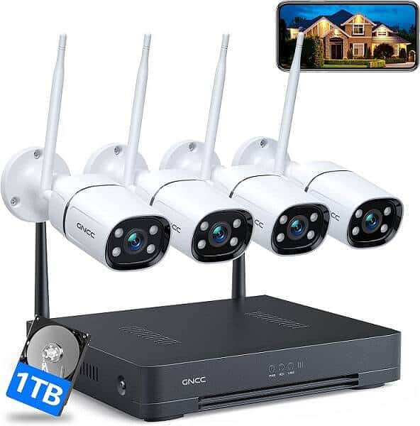 GNCC WiFi Security Camera System Review
