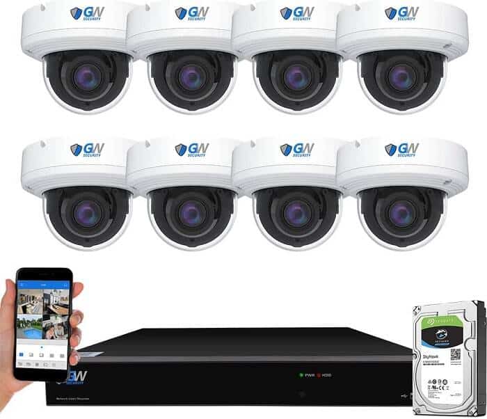 GW Security 4K Dome Security Camera System Review