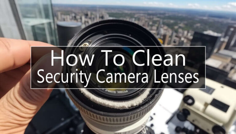 How to Clean Security Camera Lenses: Tips and Techniques